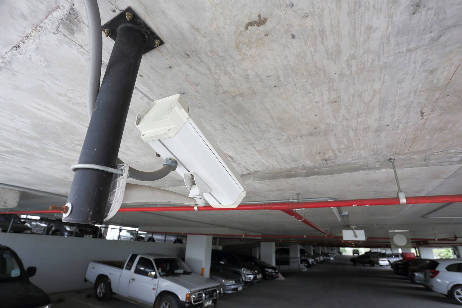 Modern Parking Surveillance Cameras