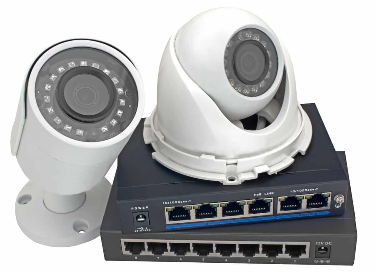 NVR network video recorder security cameras