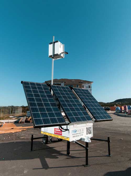 pro-vigil equipment solar powered