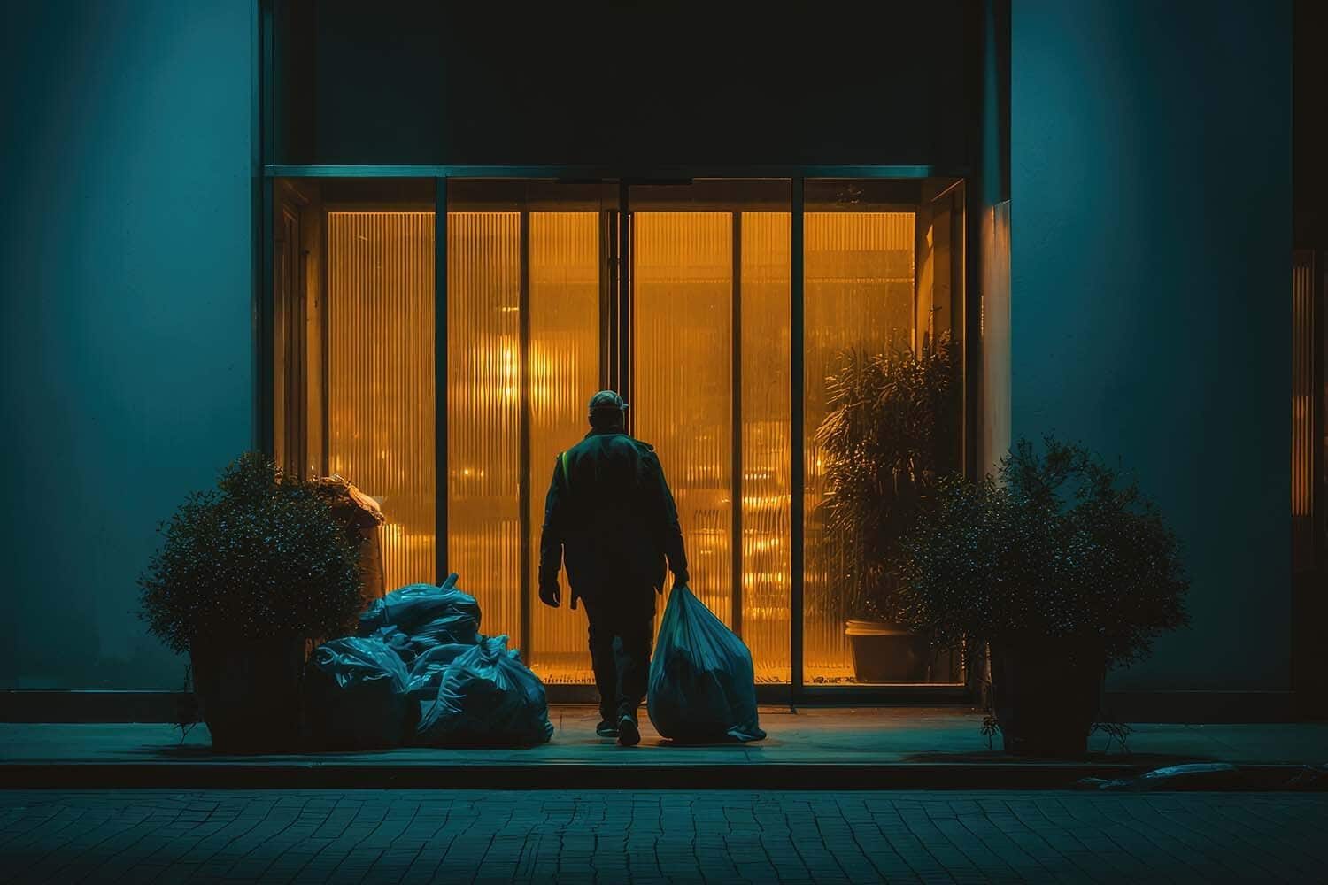 How Can I Keep People from Loitering or Dumping Trash on My Business Property Overnight -